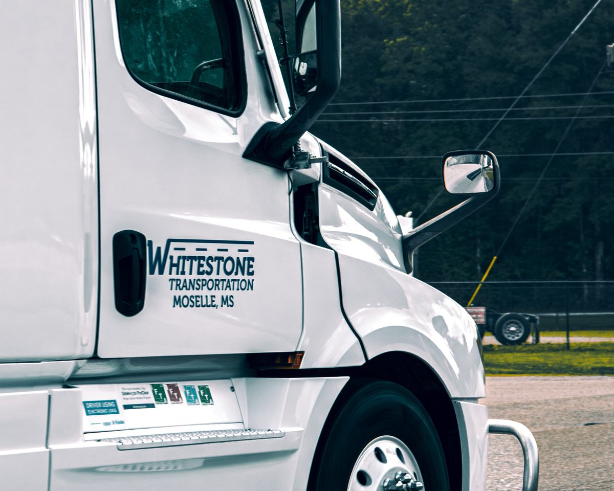 Whitestone Transportation truck cab — Moselle, MS
